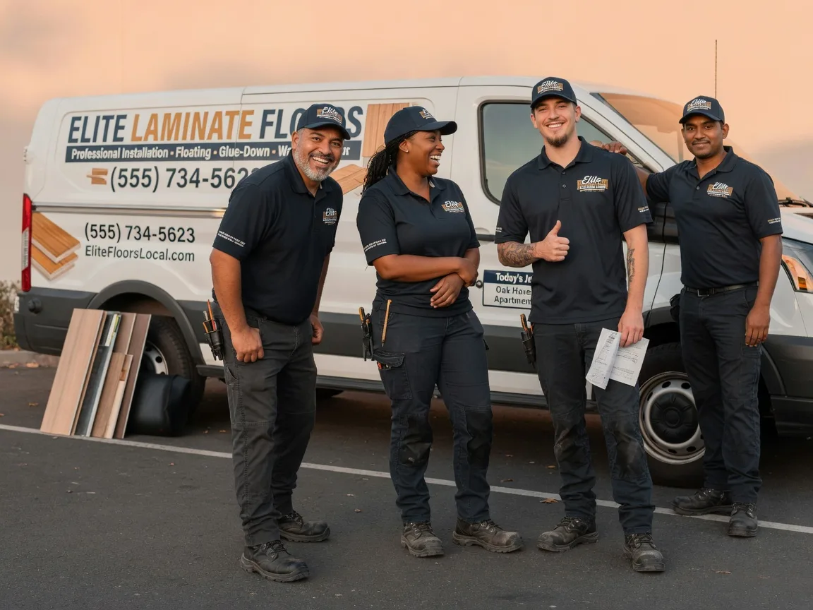 Laminate flooring installation company in Gracemont, OK